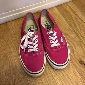 Vans Unisex Authentic Very/Berry/True/White Skate Shoe 4.5 Men/6 Women sneakers